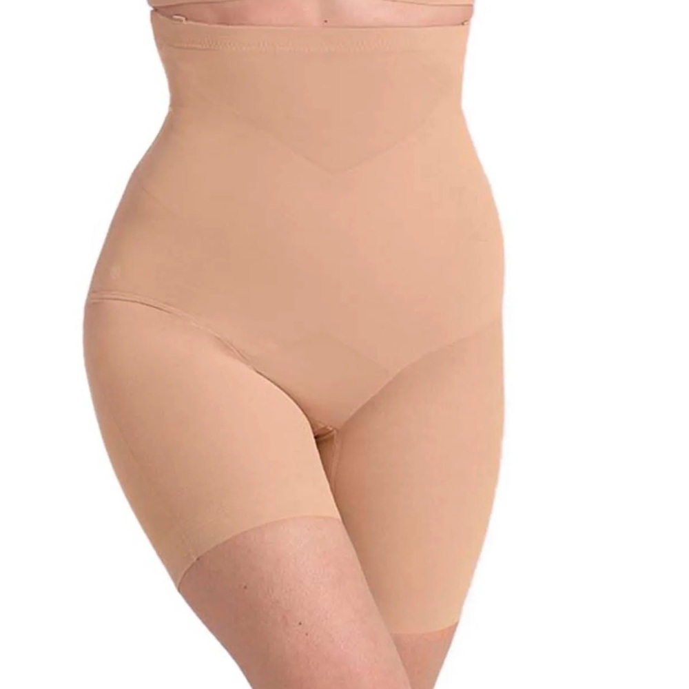 Honeylove Women's Superpower Shorts Tan Sz 1X NWOT